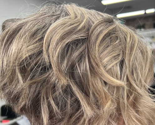 Blonde hair maintenance