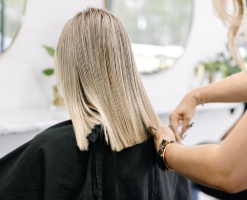 Blonde hair cuts