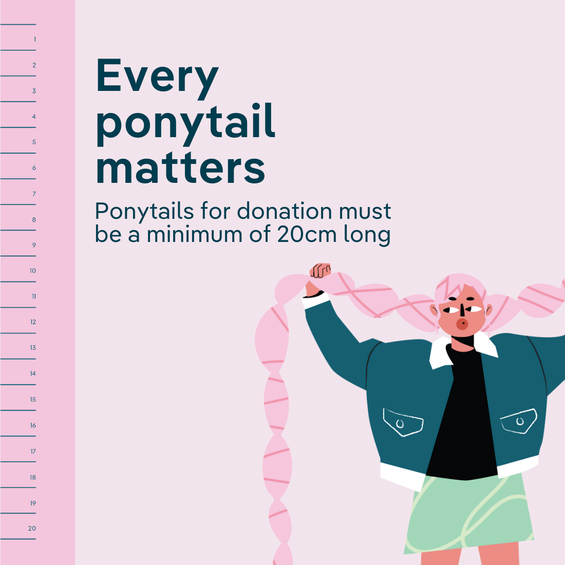 Ponytail donations